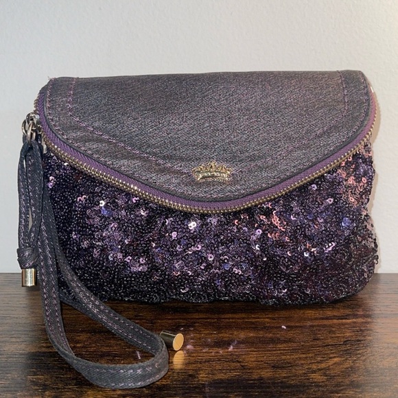 Juicy couture sequence, wristlet/clutch new without the tags - Picture 7 of 7